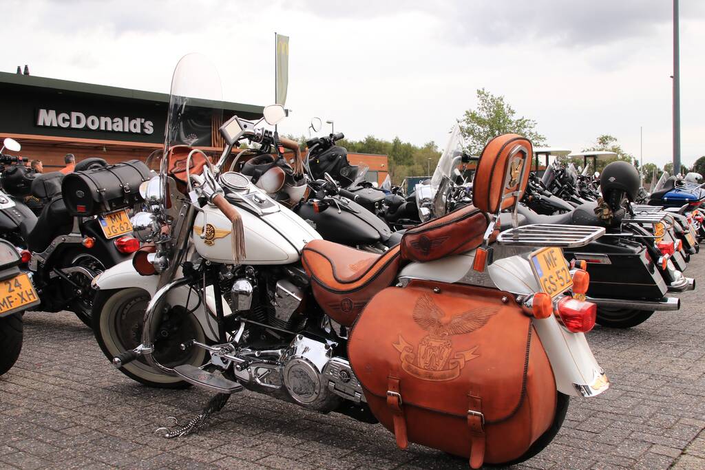 Harley Davidson club zamelt geld in voor kinderhospice