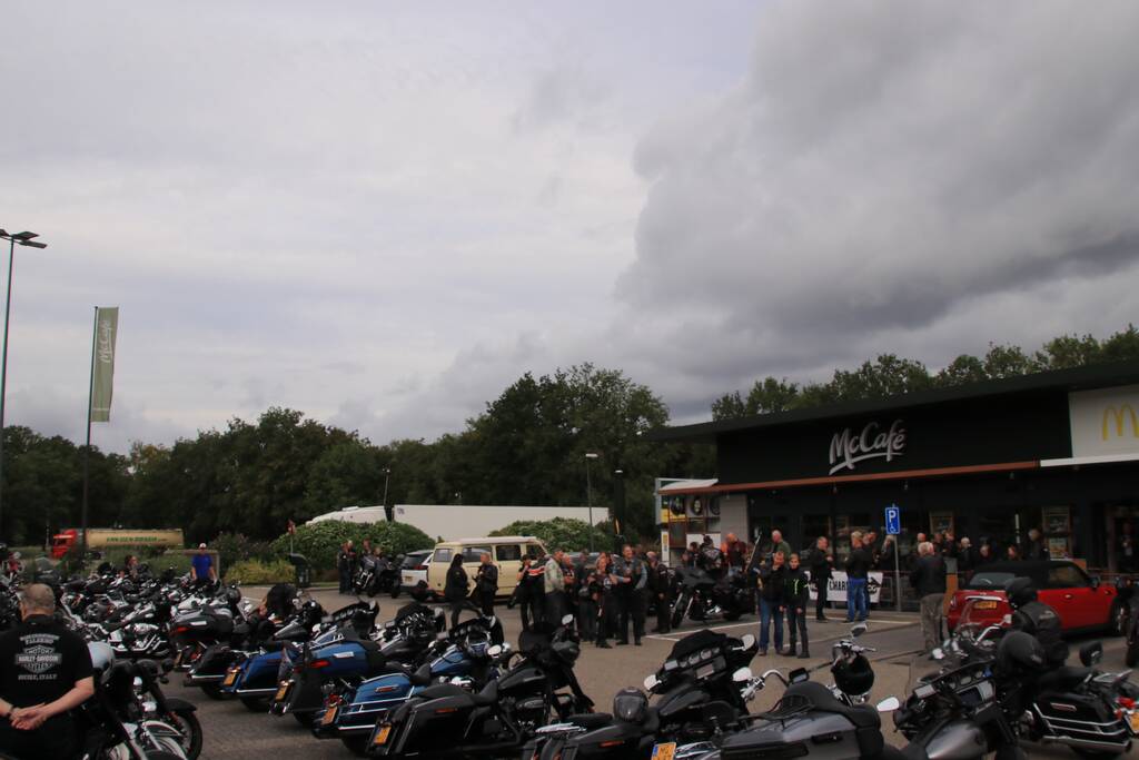 Harley Davidson club zamelt geld in voor kinderhospice