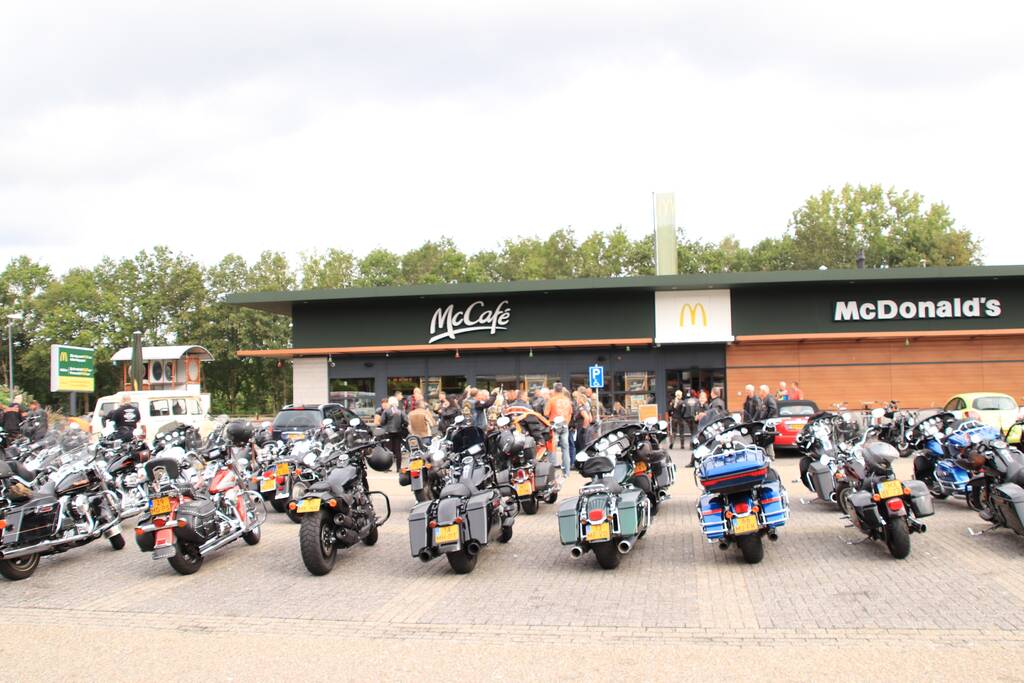 Harley Davidson club zamelt geld in voor kinderhospice