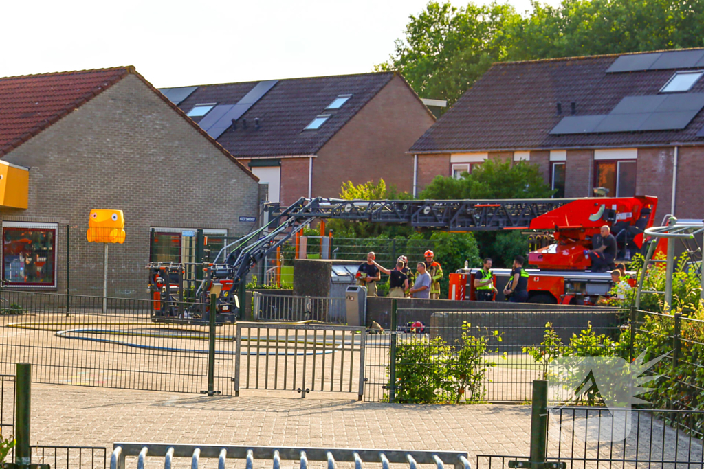 Brand in onderwijsinstelling