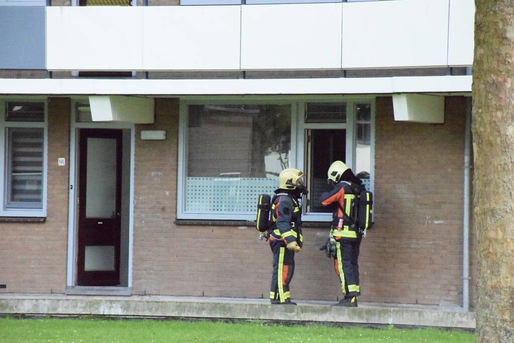 Hulpdiensten uitgerukt voor gaslucht