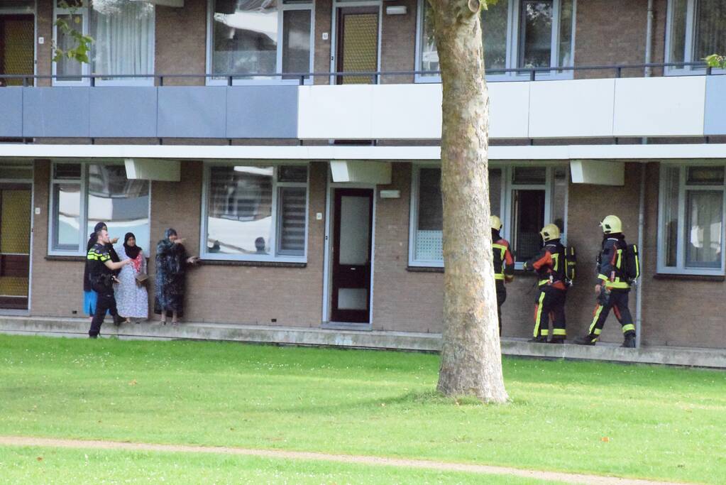 Hulpdiensten uitgerukt voor gaslucht
