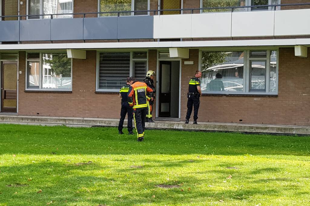 Hulpdiensten uitgerukt voor gaslucht