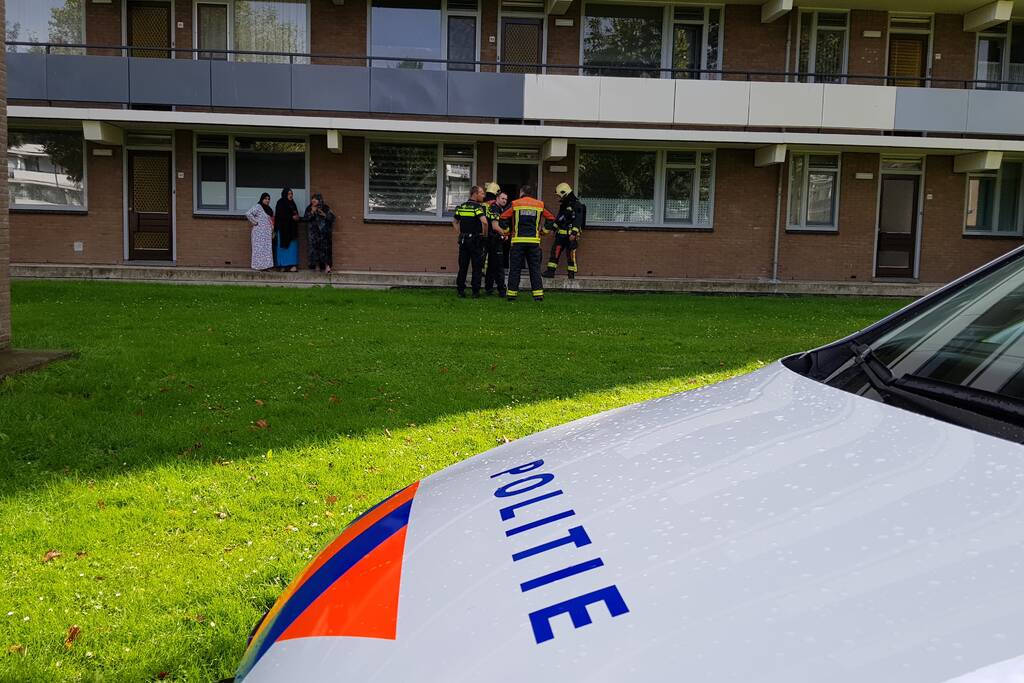 Hulpdiensten uitgerukt voor gaslucht
