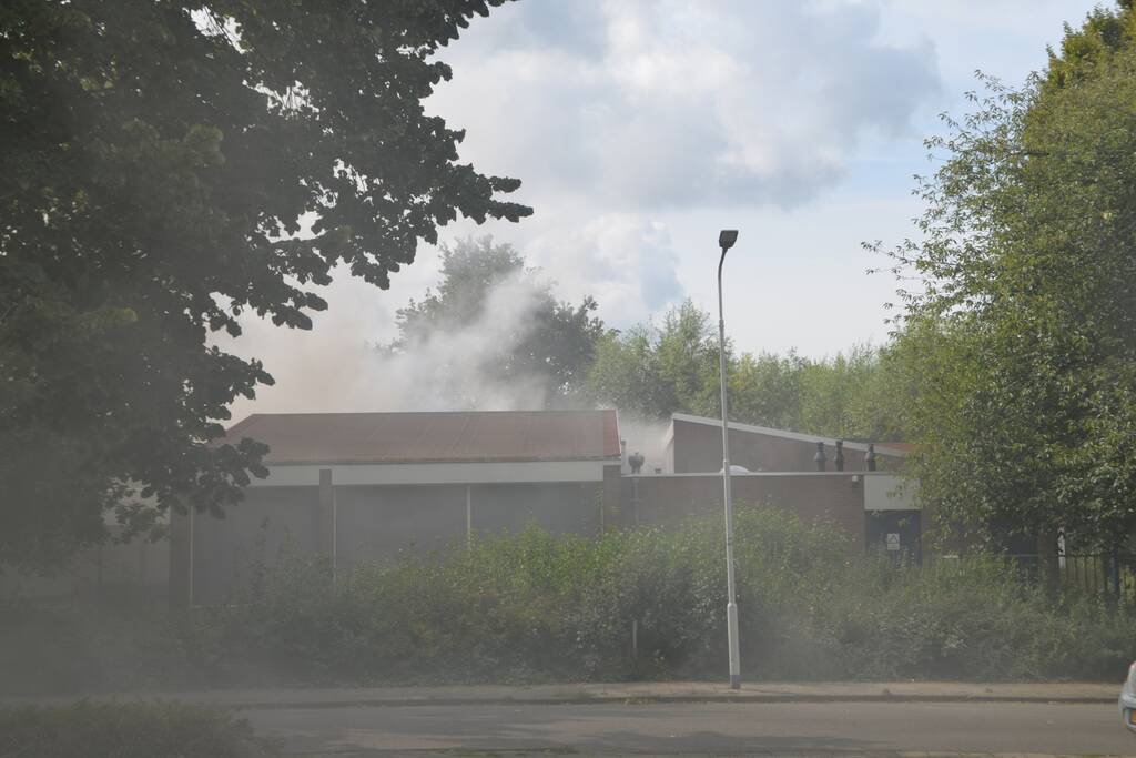 Getuigen gezocht van in brand gestoken leegstaande school