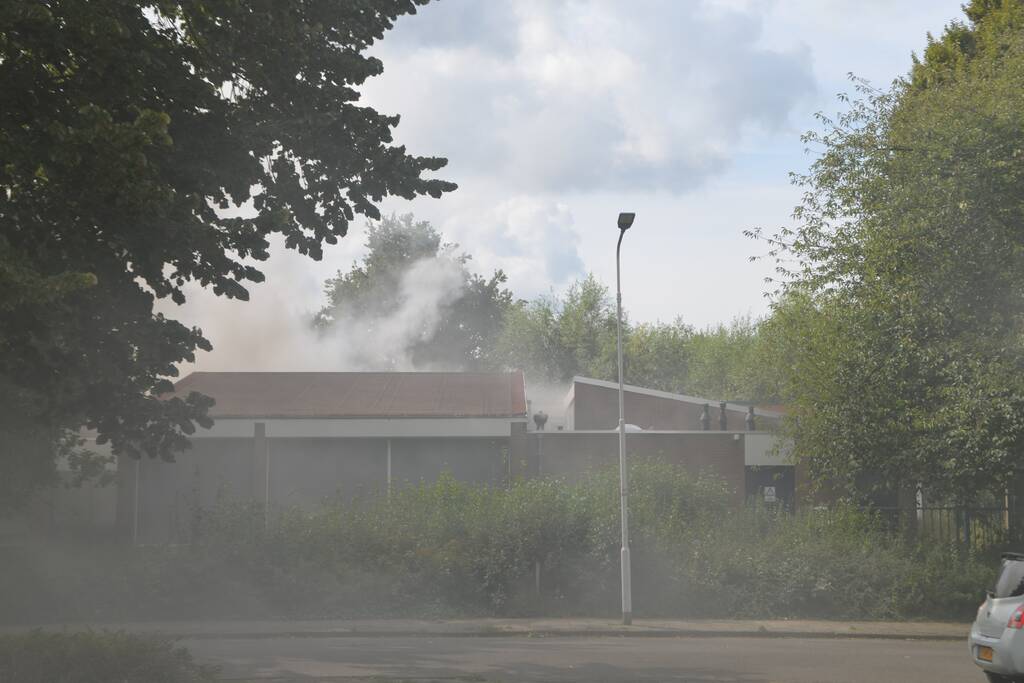 Getuigen gezocht van in brand gestoken leegstaande school