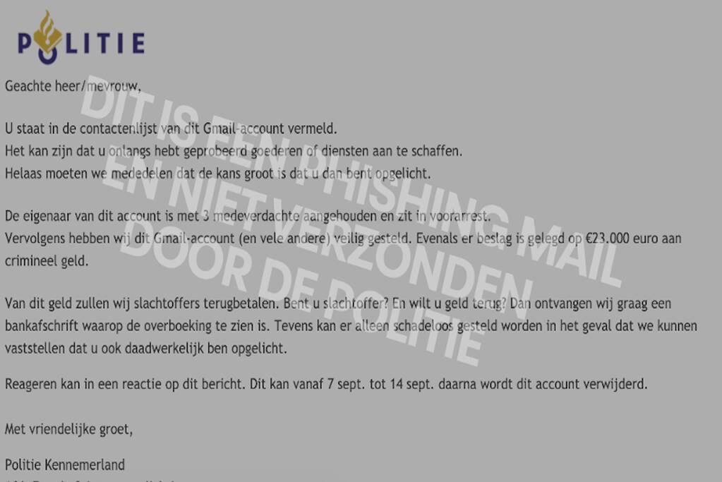 Oplichters misbruiken naam Ticketswap en politie bij phishing