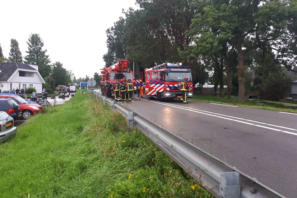 Zeer ernstig ongeval tussen twee vrachtwagens en meerdere voertuigen
