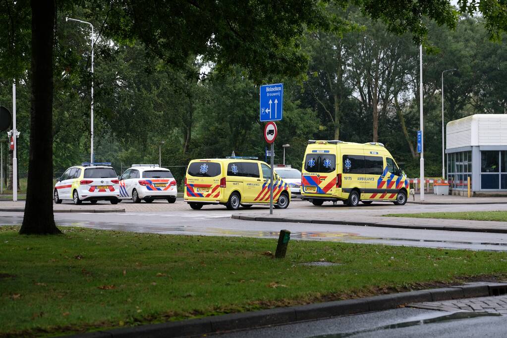 Gevaarlijke stoffen vrijgekomen op terrein Heineken