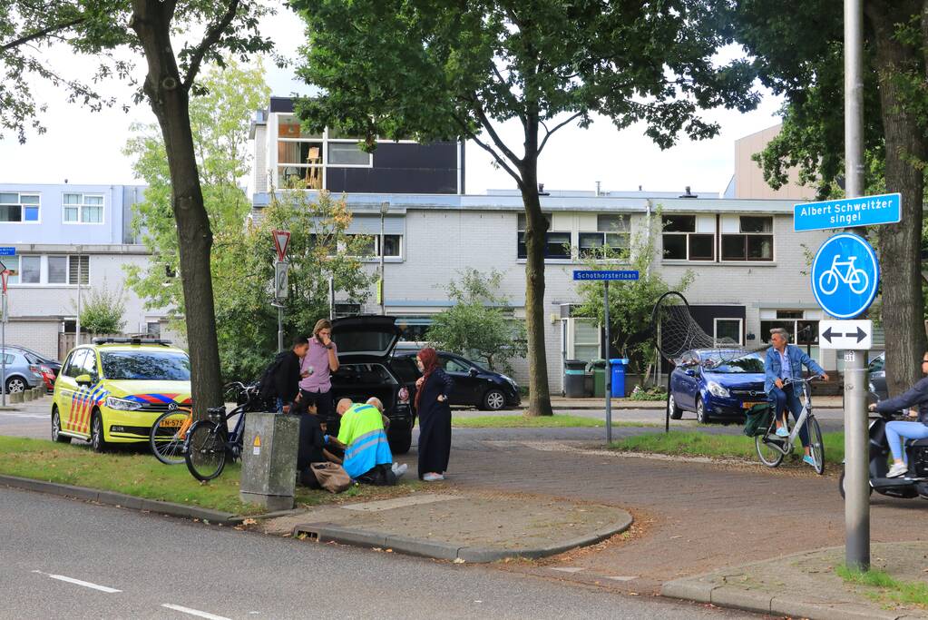 Overstekende fietser aangereden in Zielhorst
