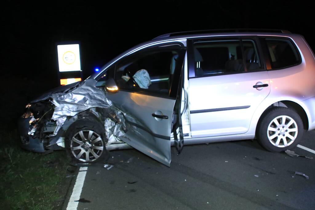 Gewonde bij frontale botsing