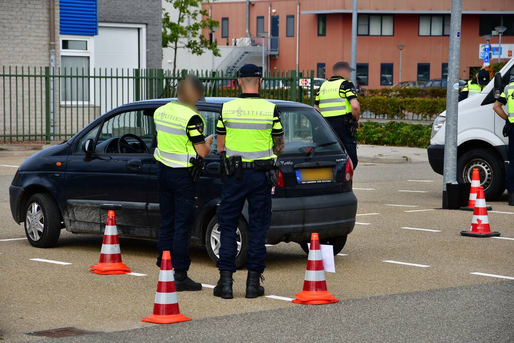 Politie houdt grote algemene verkeerscontrole