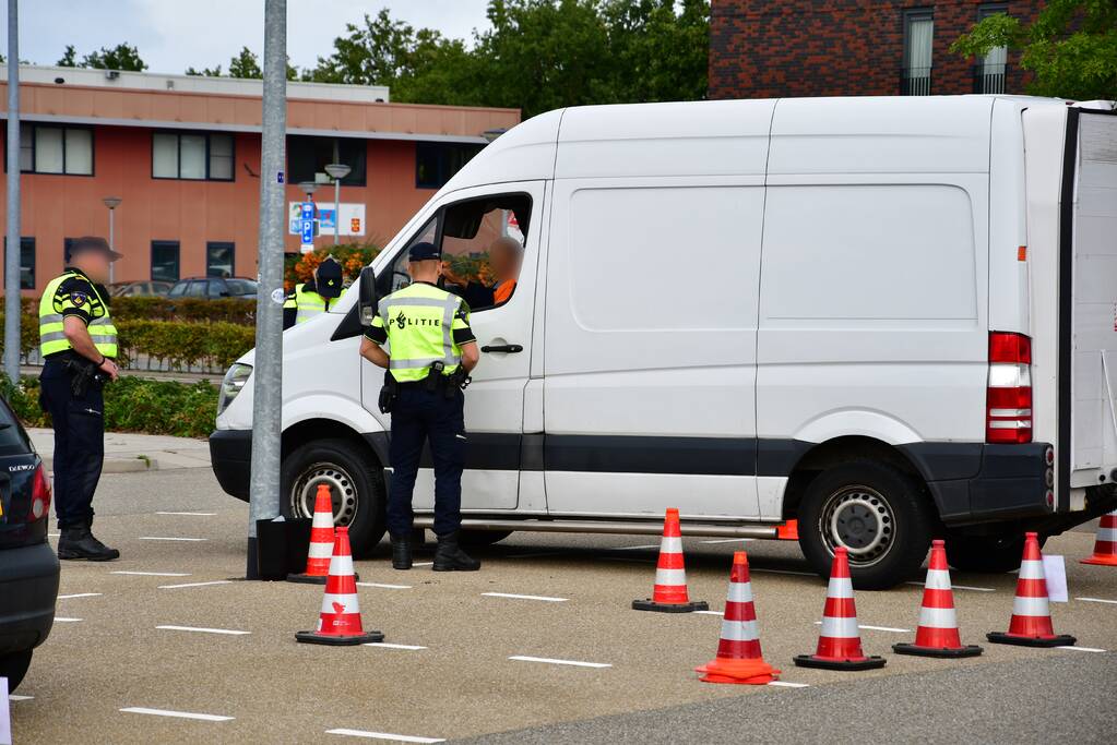 Politie houdt grote algemene verkeerscontrole