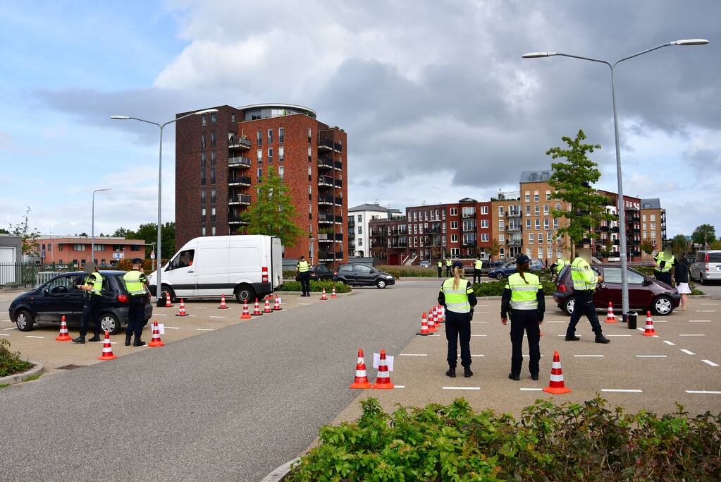 Politie houdt grote algemene verkeerscontrole
