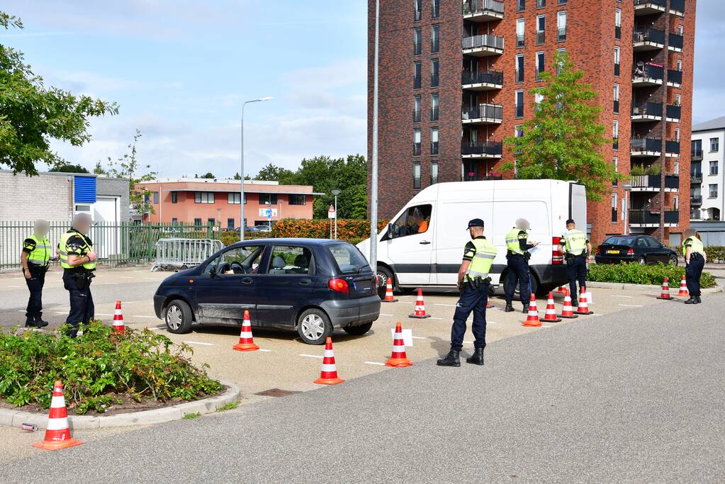 Politie houdt grote algemene verkeerscontrole