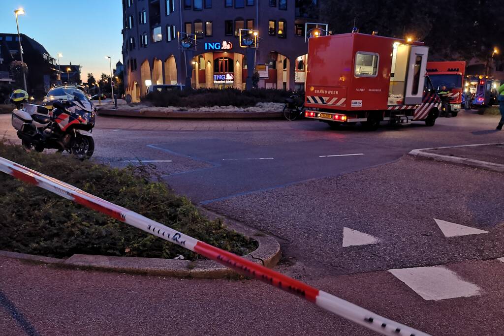 Grote brand in restaurant PepiÂ’s