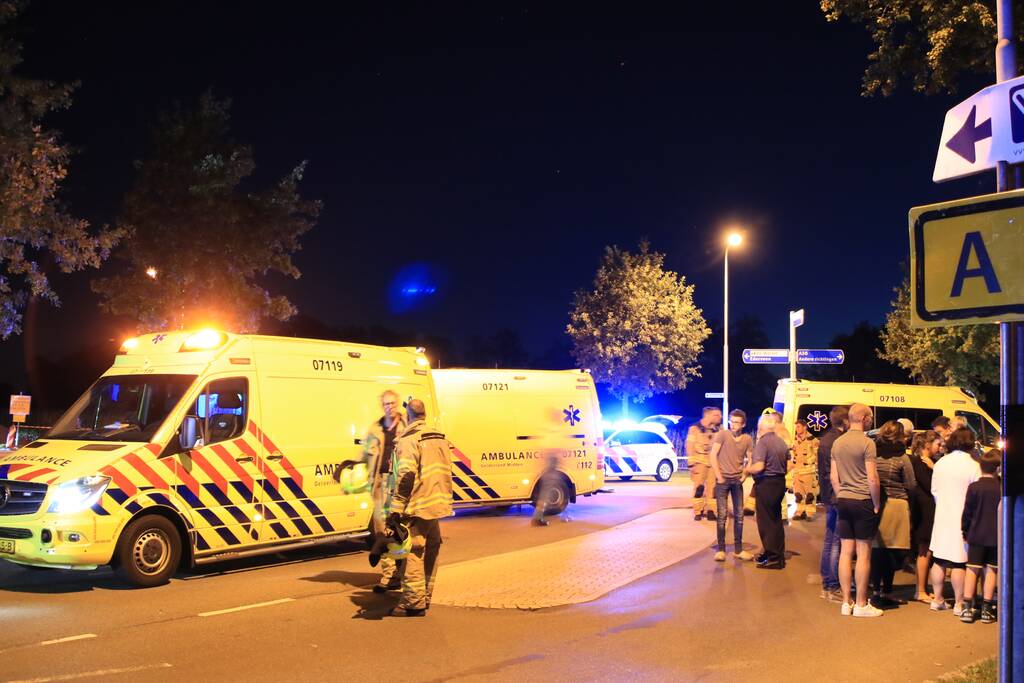 Meerdere gewonden bij aanrijding met drie auto's