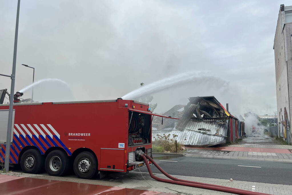 NL-Alert uitgestuurd vanwege zeer grote brand