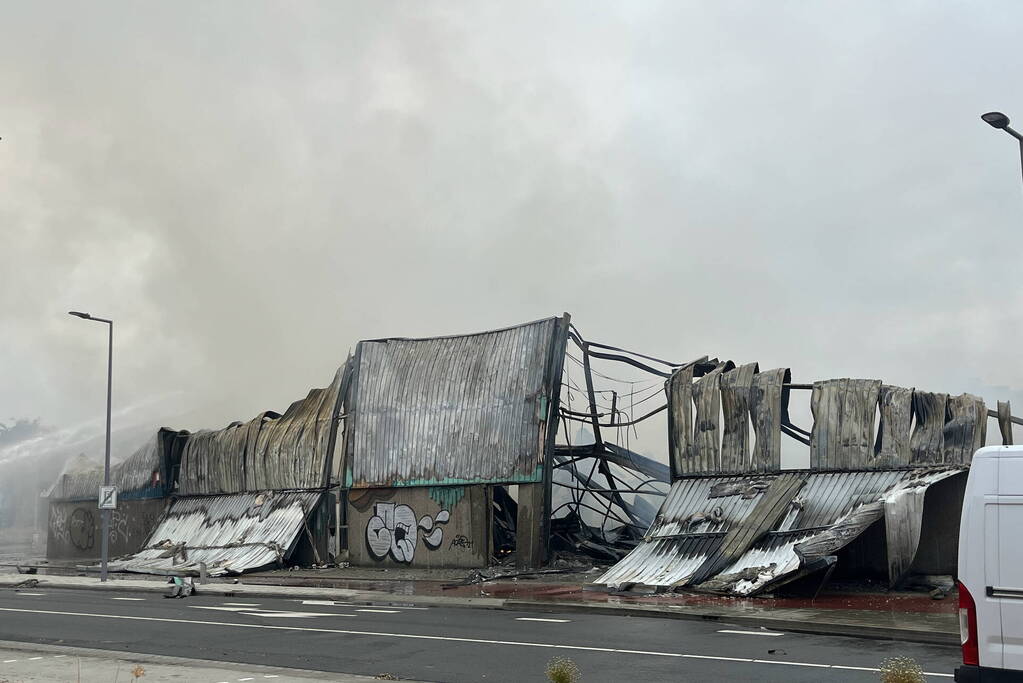 NL-Alert uitgestuurd vanwege zeer grote brand