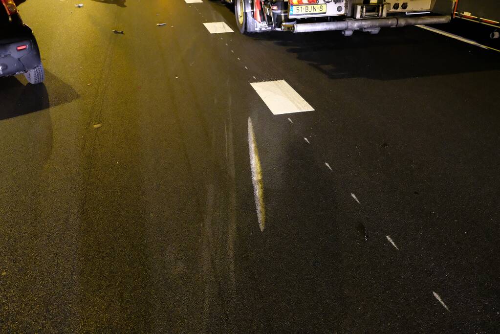 Zwaar ongeval met meerdere voertuigen