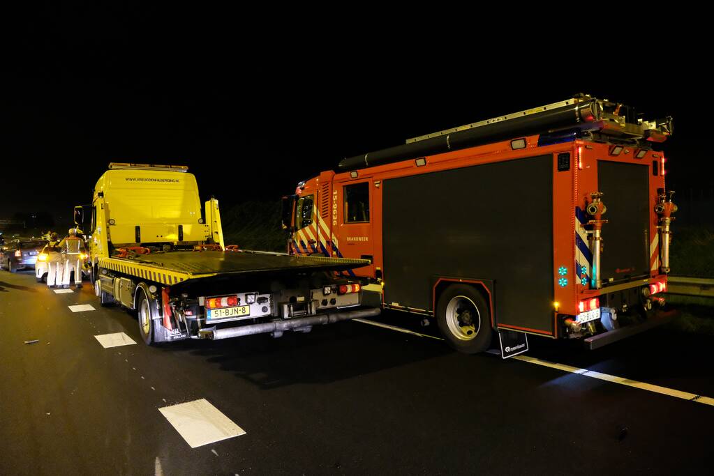 Zwaar ongeval met meerdere voertuigen