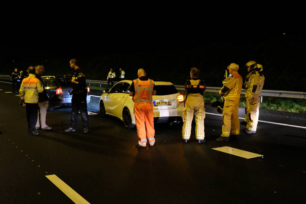 Zwaar ongeval met meerdere voertuigen