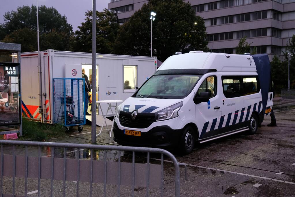 Grote controle op parkeerplaats