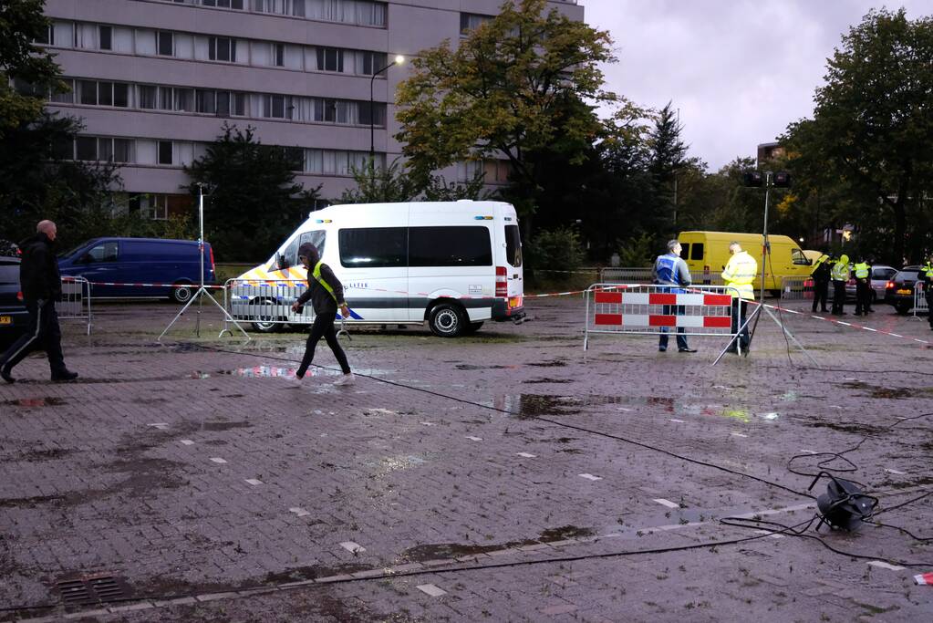 Grote controle op parkeerplaats