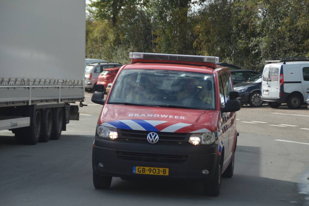 Lekkage ontstaan in een vat gevaarlijke stoffen bij ICL-IP