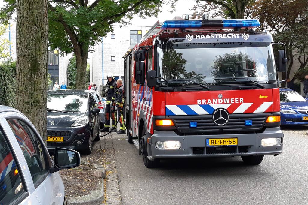Brand in woning snel geblust