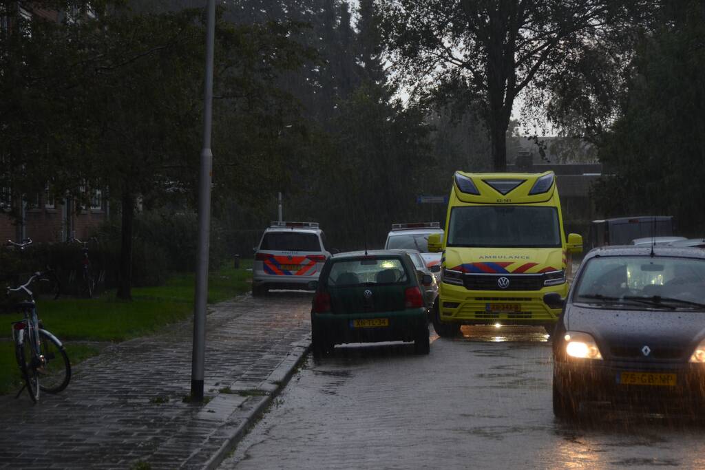 Een persoon aangehouden na mogelijke steekpartij