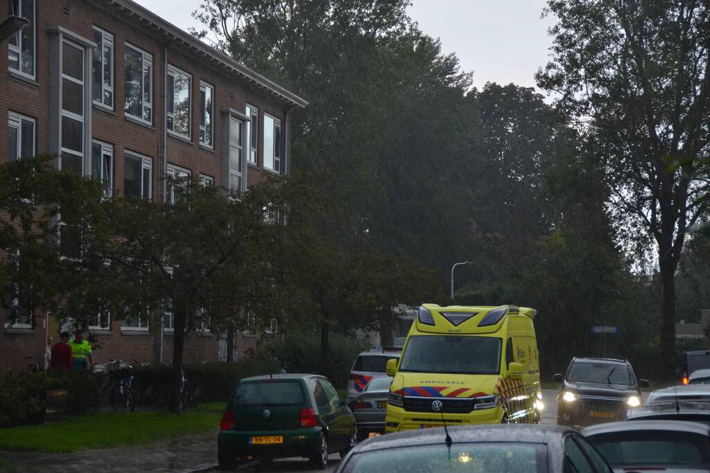 Een persoon aangehouden na mogelijke steekpartij