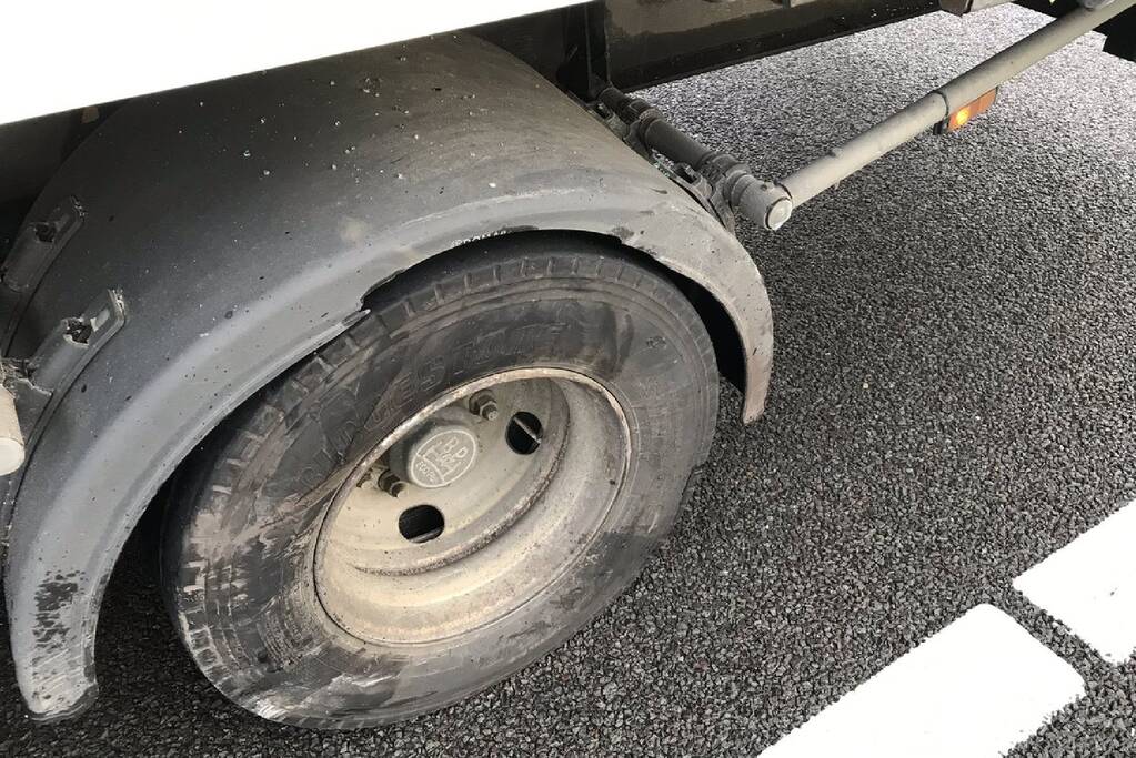 Flinke schade na uitwijkmanoeuvre