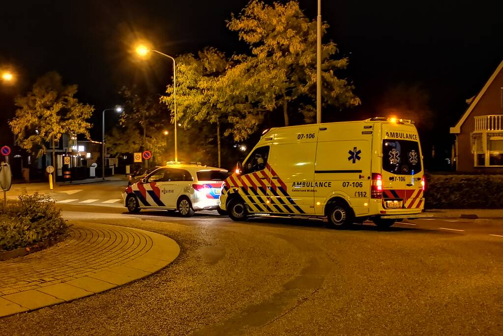 Bestuurder laat gewonde fietser achter na aanrijding