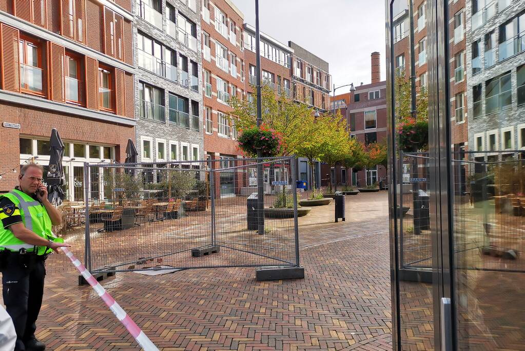 Verdacht pakketje aangetroffen in winkelgebied