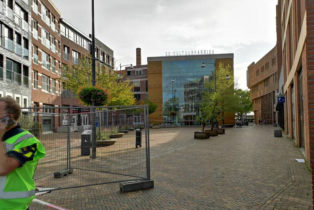 Verdacht pakketje aangetroffen in winkelgebied