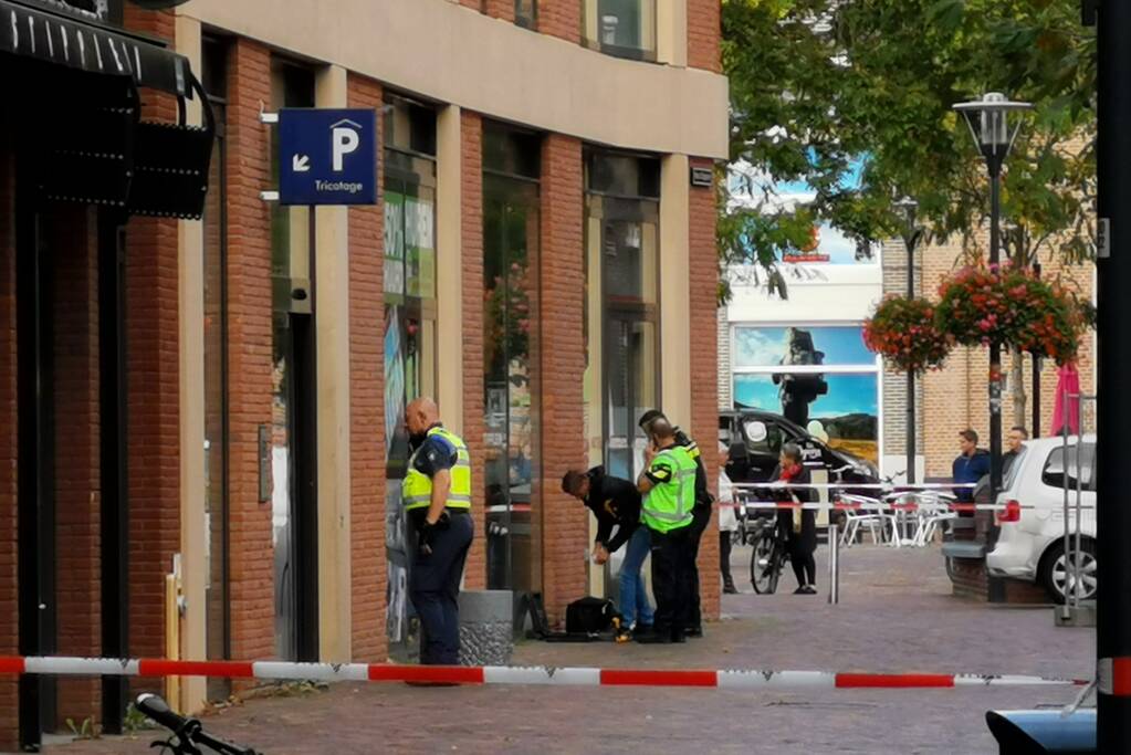 Verdacht pakketje aangetroffen in winkelgebied