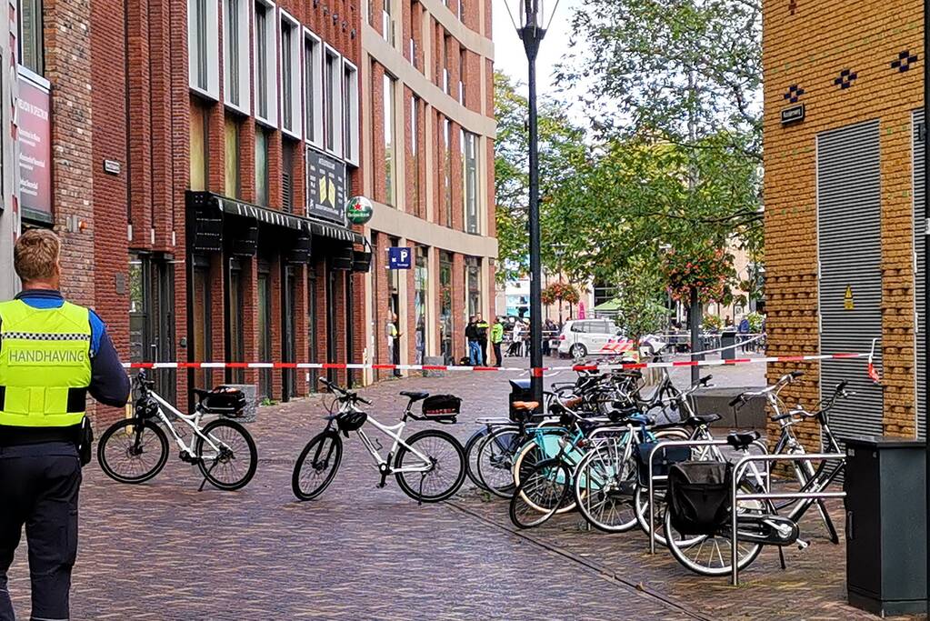 Verdacht pakketje aangetroffen in winkelgebied