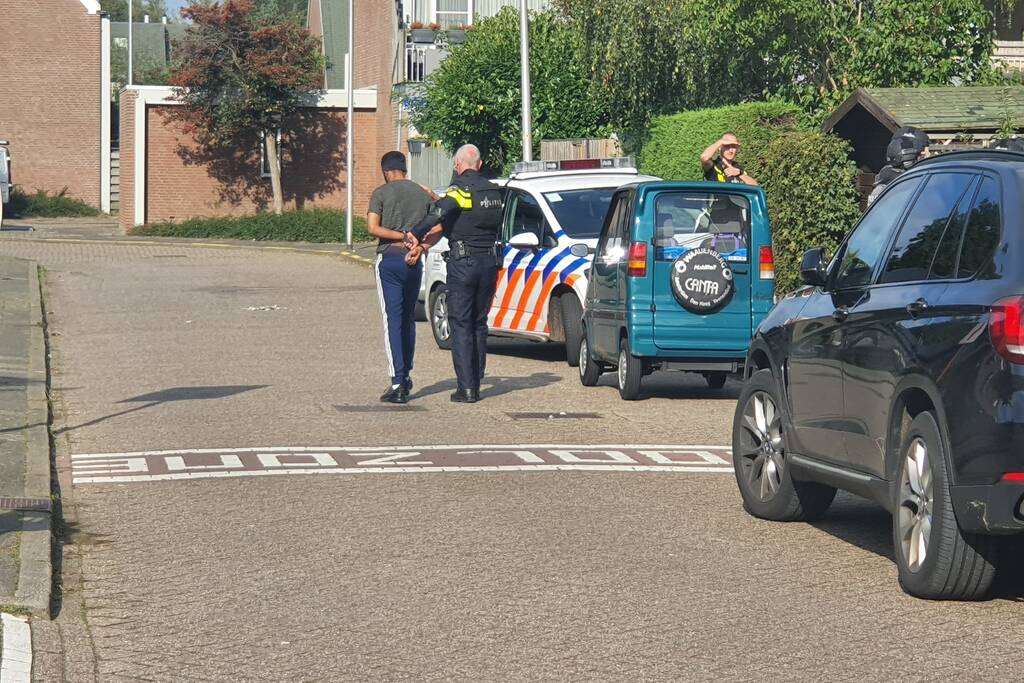 Twee mannen aangehouden na schietpartij bij woning