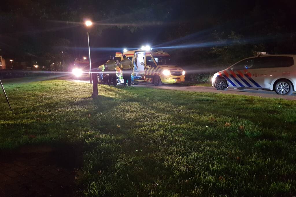 Scooterijder zwaargewond na eenzijdig ongeval