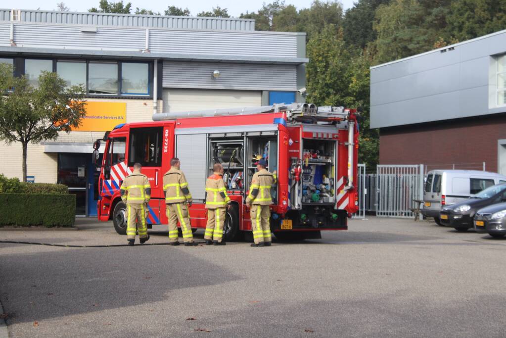 Brand op dak bedrijfspand tijdens werkzaamheden
