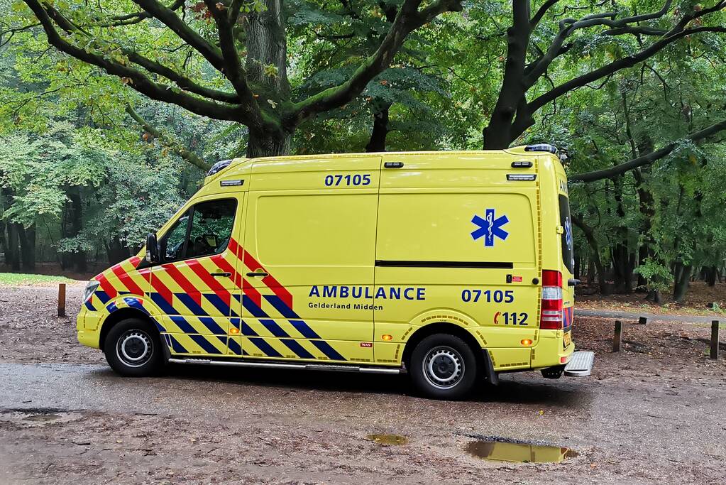 Mountainbiker gewond na valpartij op Ederheide