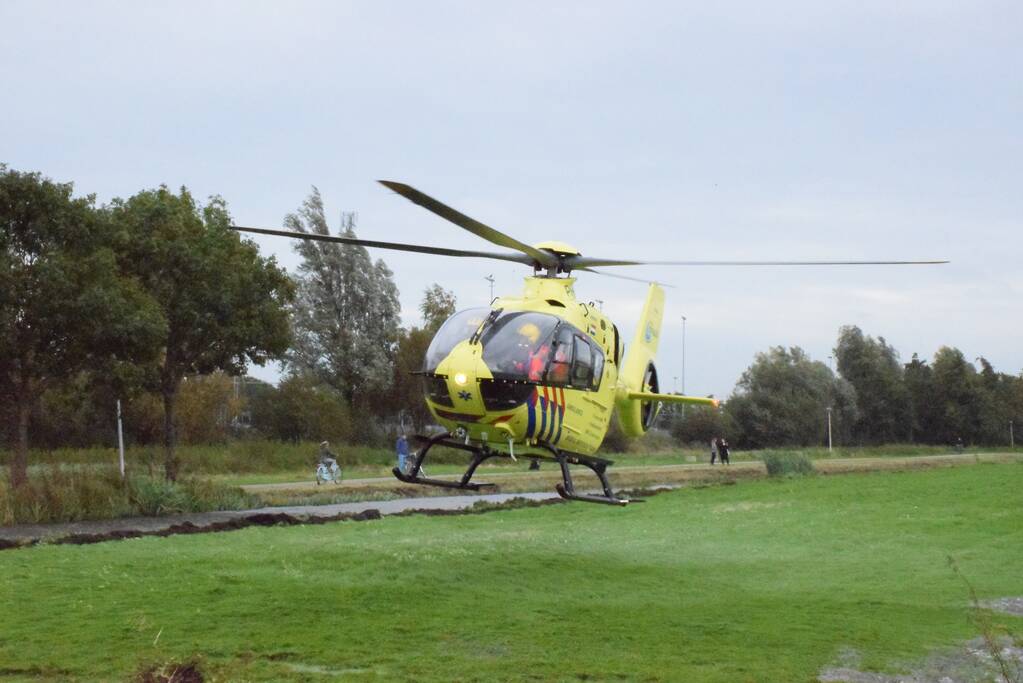 Kind zwaargewond na val van fiets