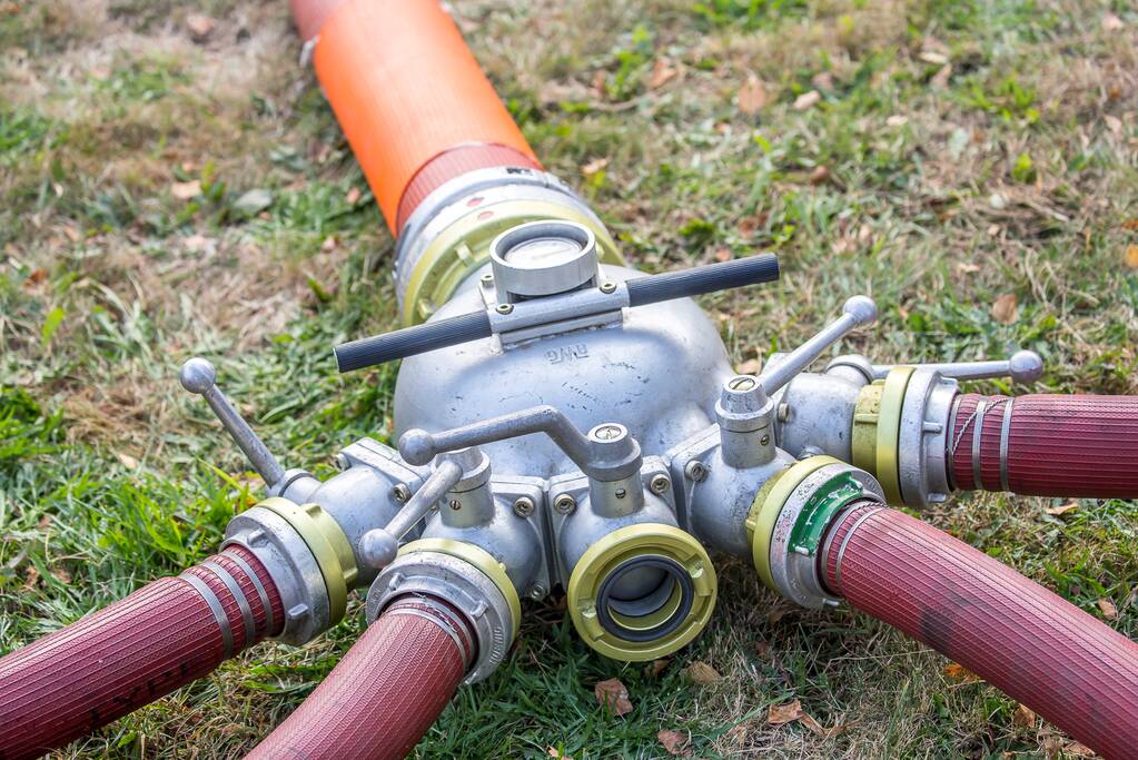 Grote waterlekkage in flatgebouw