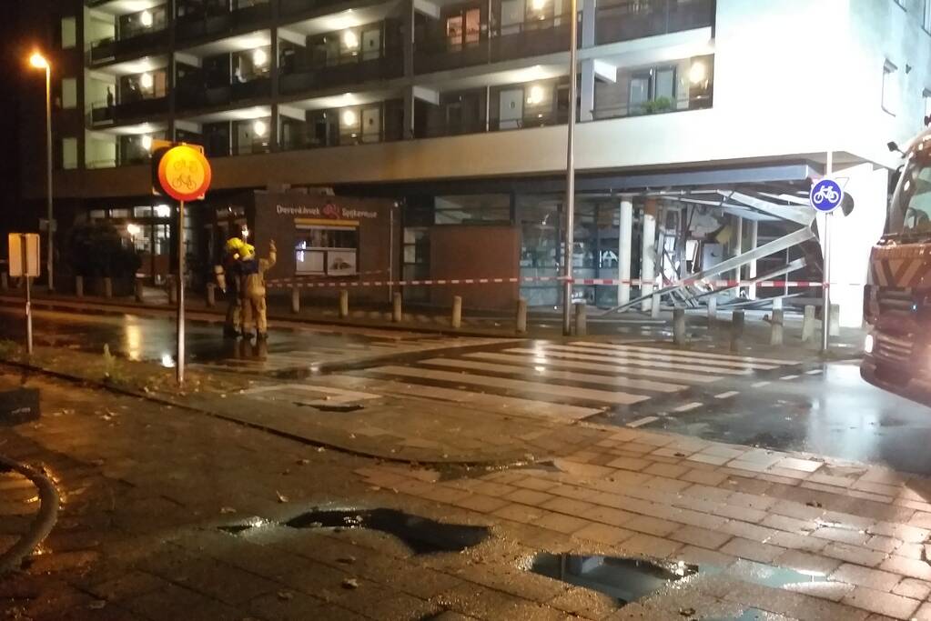 Woningen ontruimd na plofkraak