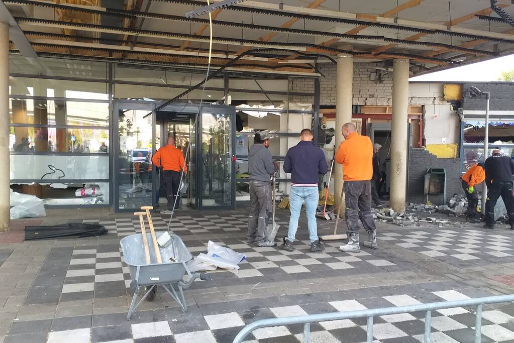 Enorme ravage na plofkraak