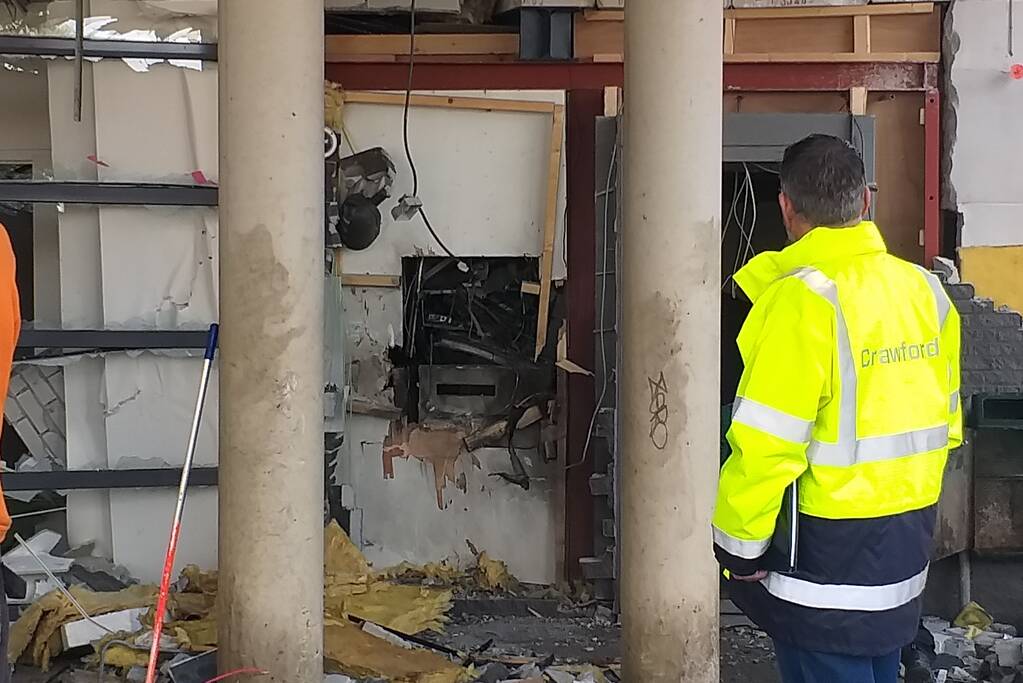 Enorme ravage na plofkraak