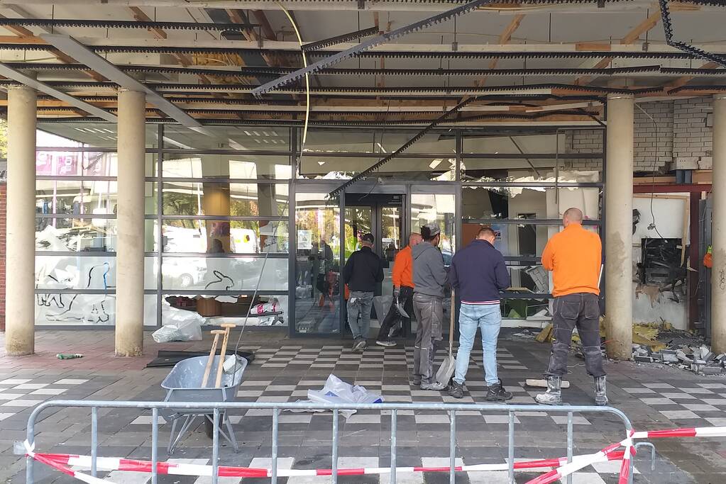 Enorme ravage na plofkraak