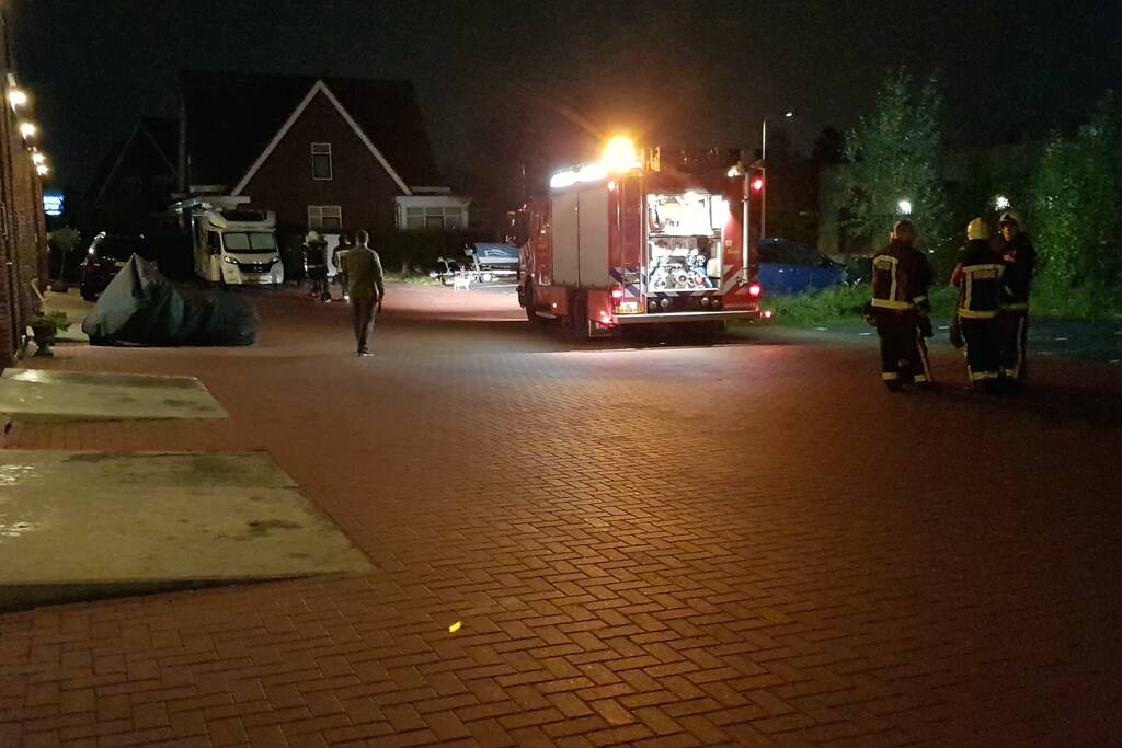 Palletkachel zet woning onder rook
