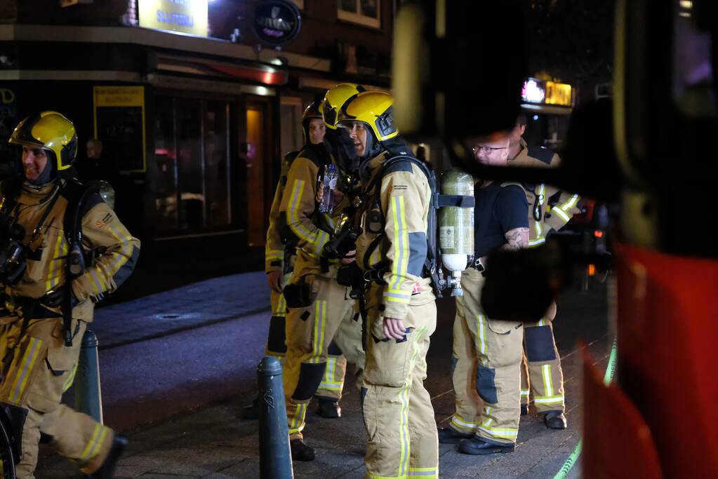 Brand in kebabzaak